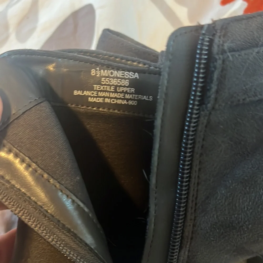 Gray ankle high heel boots with bow Impo - Picture 5 of 6